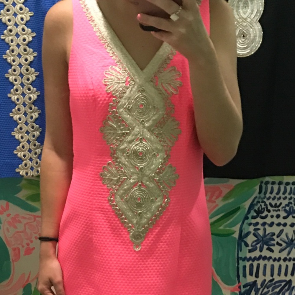 Lilly Pulitzer dress hot pink